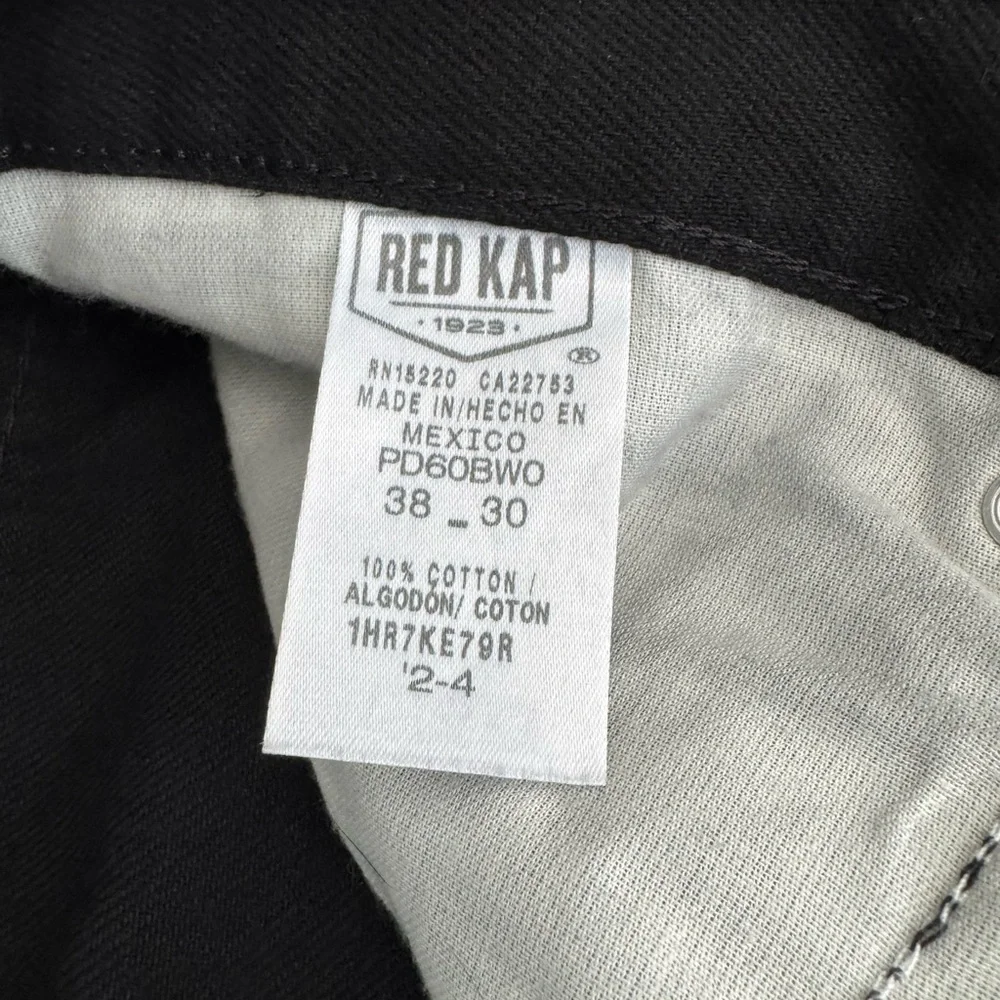 Black Denim Work Jeans - Picture 5 of 5